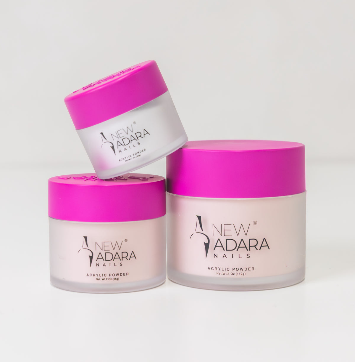 New Adara Acrylic Powder 4oz – professional acrylic nail powder