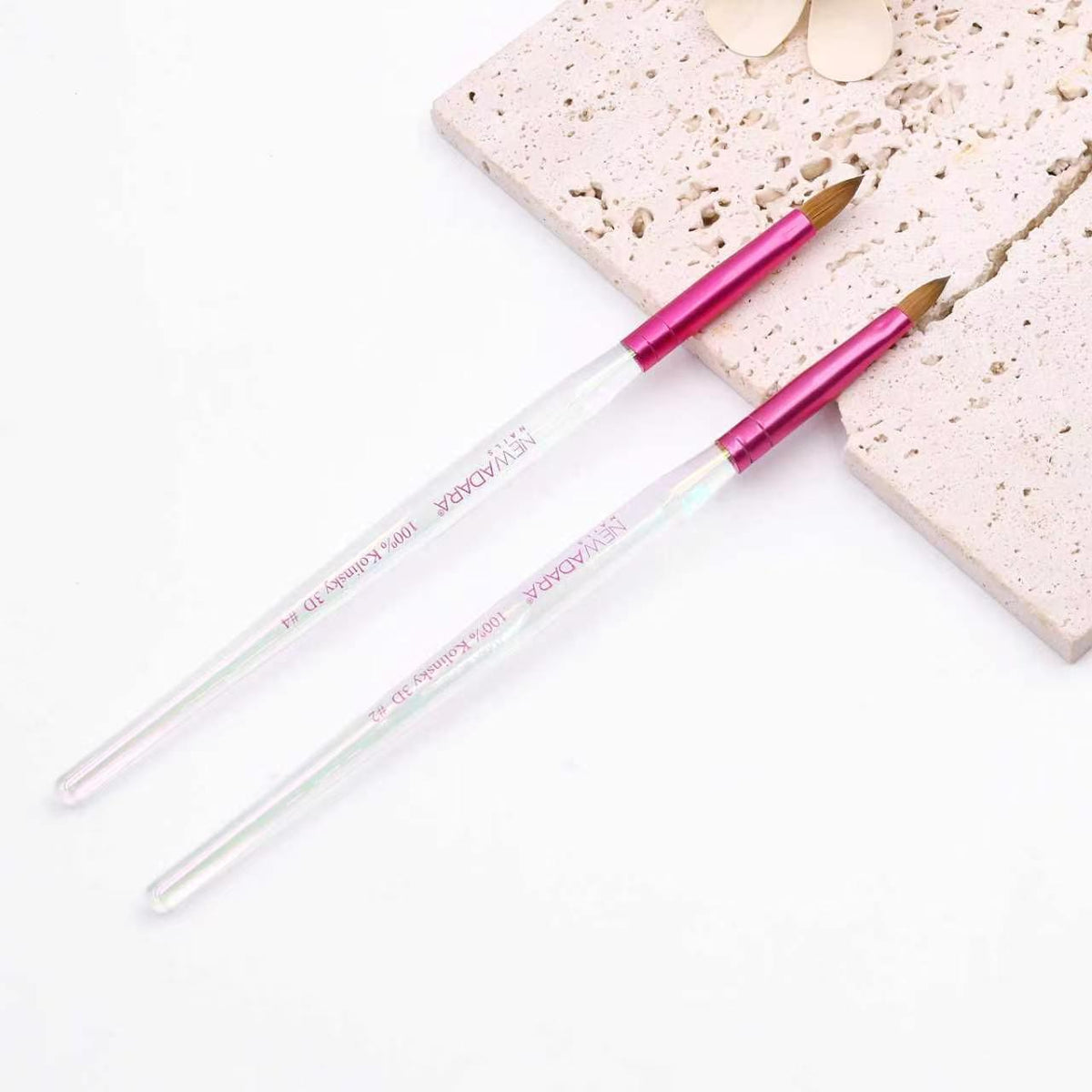 New Adara 100% Kolinsky 3D Brush – professional nail art brush