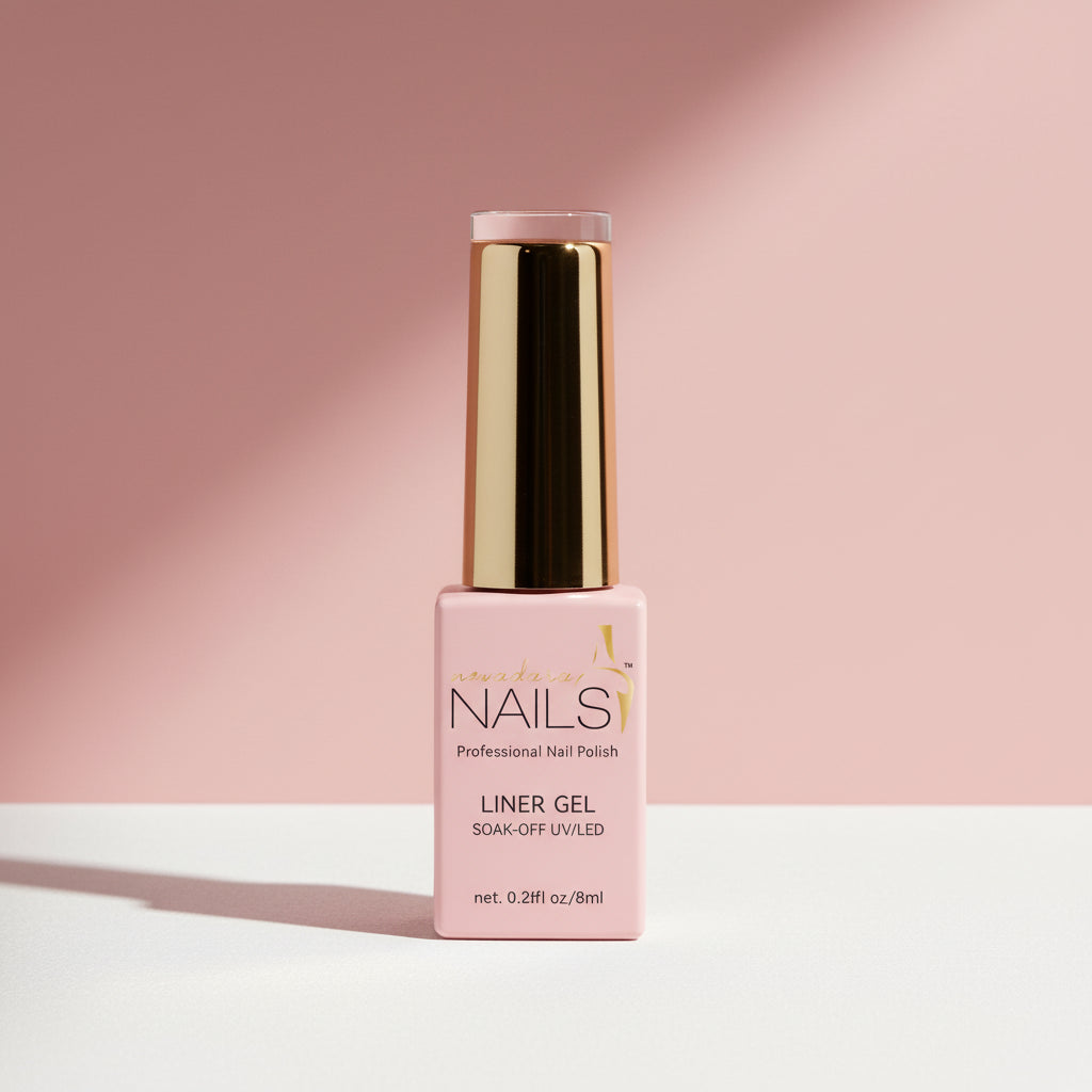 New Adara Liner Gel 8ml – professional nail art liner gel