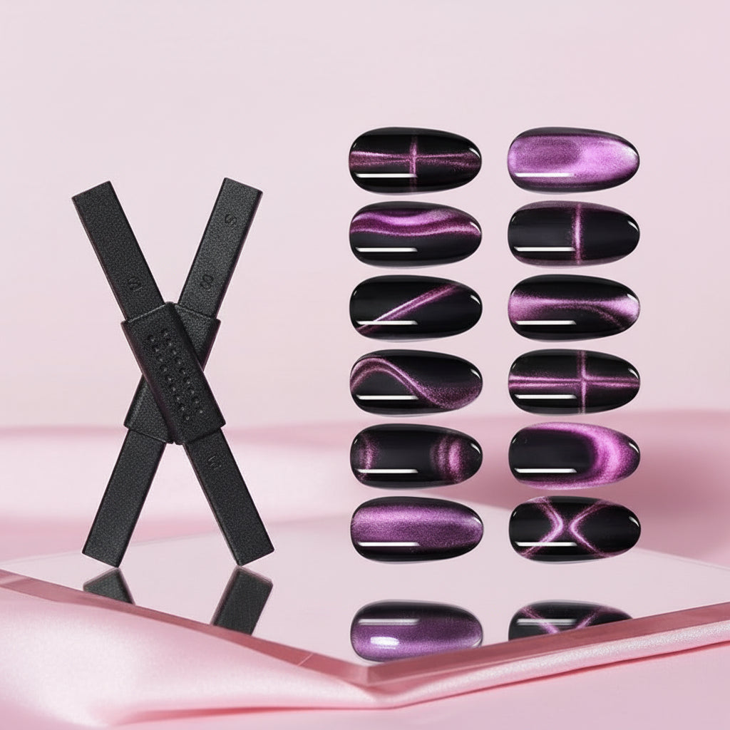 New Adara cat eye magnets – product photo