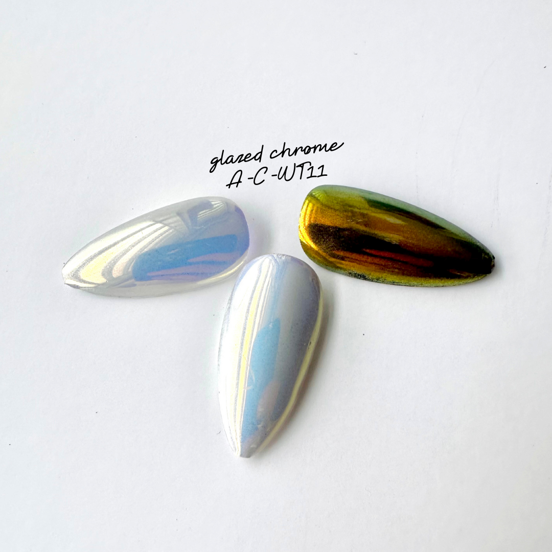 New Adara Aurora Pigment – chrome nail powder