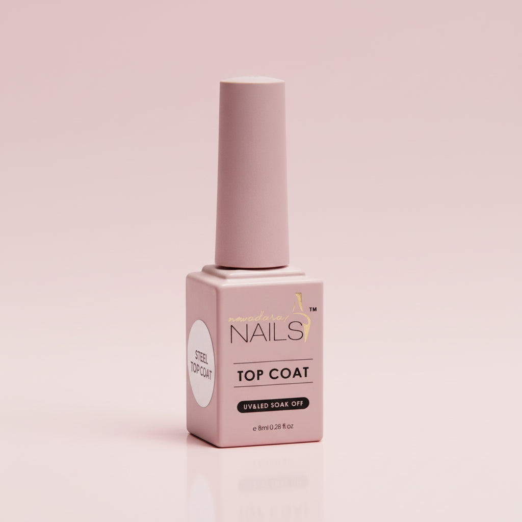 New Adara Steel Top Coat Gel – professional gel top coat