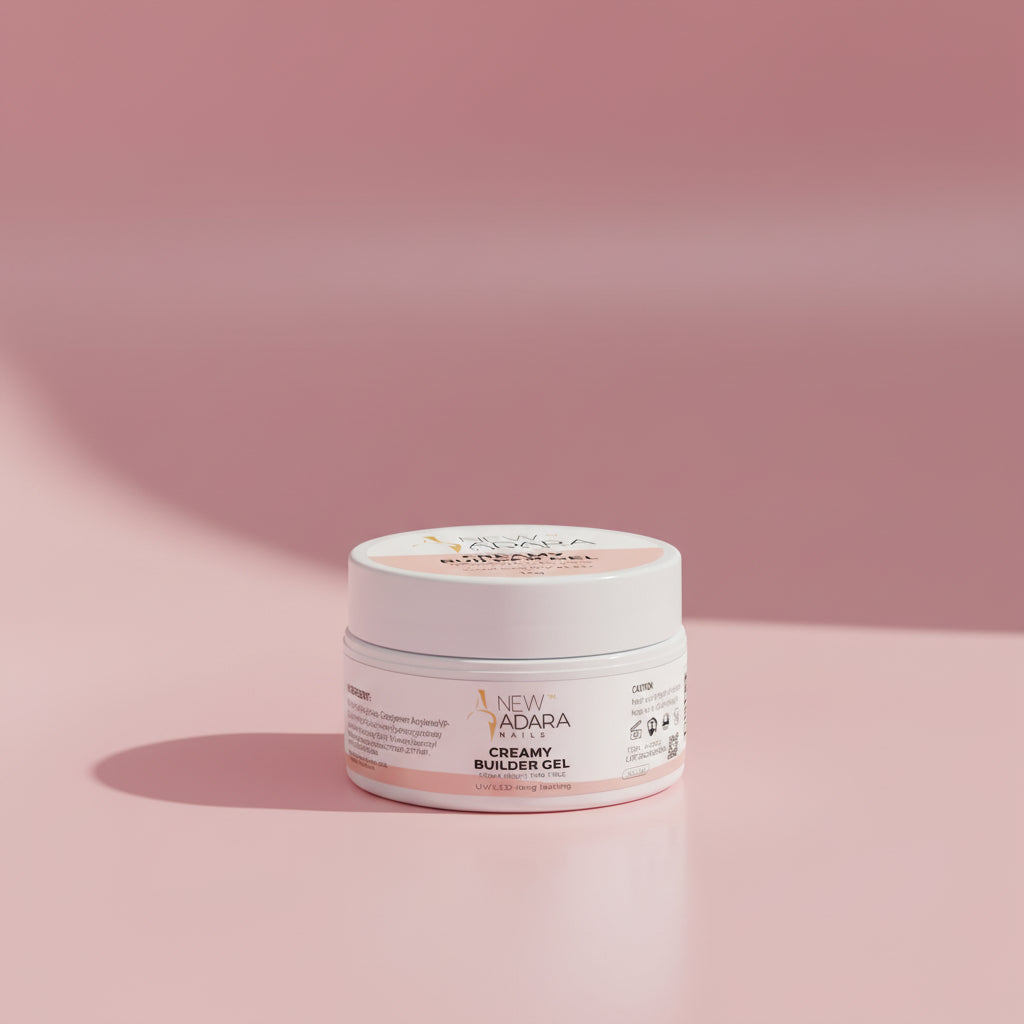 New Adara Creamy Builder Gel 15g – professional nail product photo
