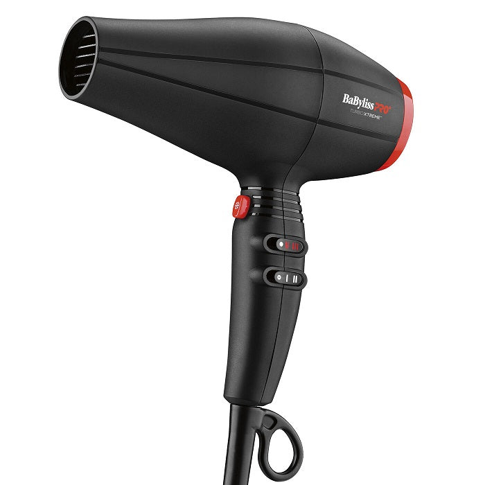 BaBylissPRO Turbo Xtreme dryer BAB9400UC with concentrator nozzles