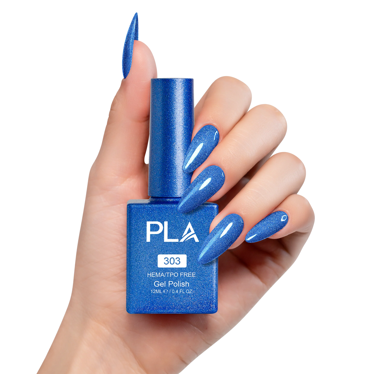 PLA Gel Polish #303 Sapphire Sparkle