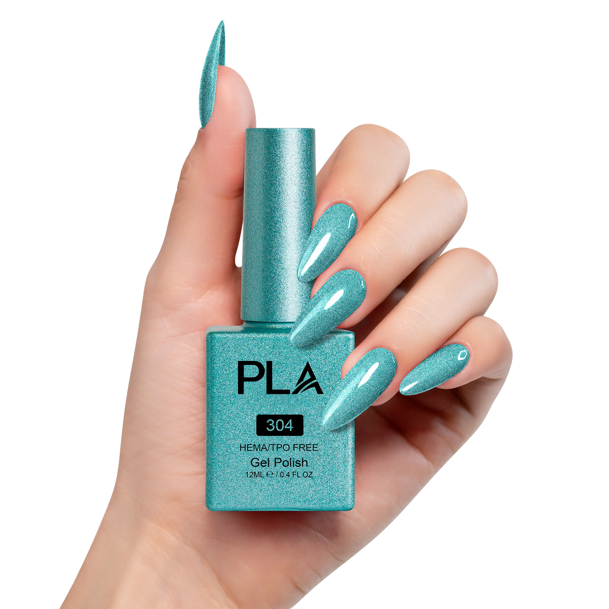 PLA Gel Polish #304 Twinklin' Turquoise