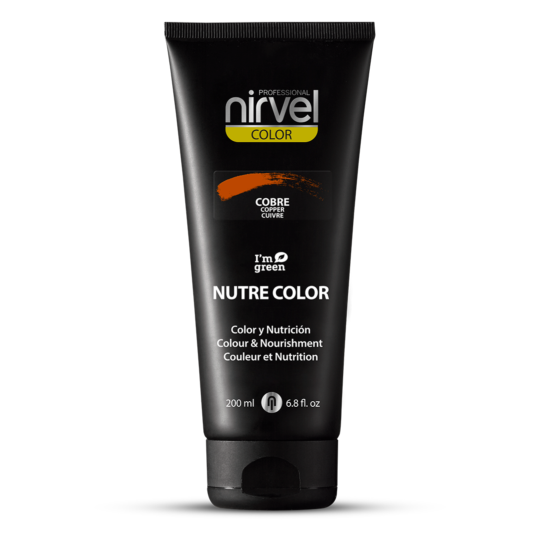 Nirvel Nutre Color Copper (Cobre) semi-permanent hair mask 200 ml / 6.8 fl oz