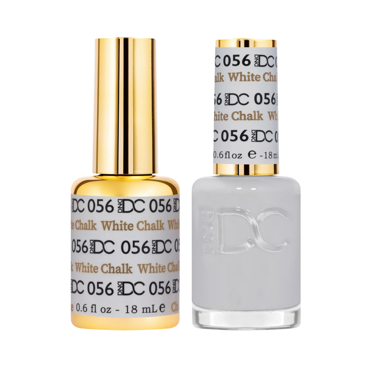 DND DC Gel & Lacquer Duo White Chalk #056