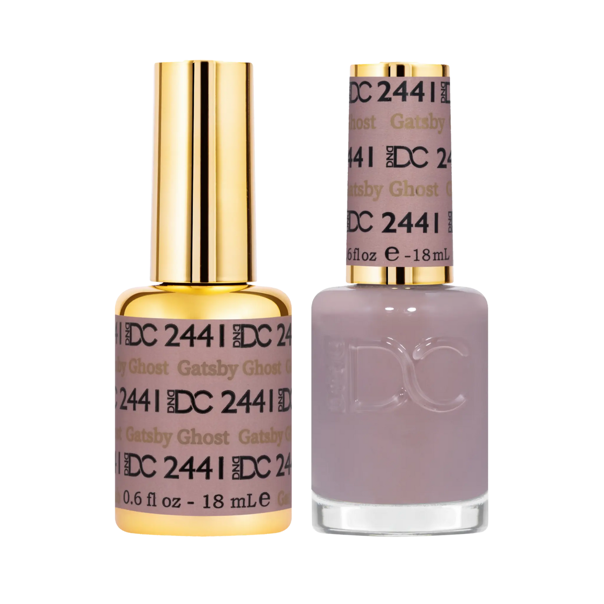 DND DC Gel & Lacquer Duo Gatsby Ghost #2441