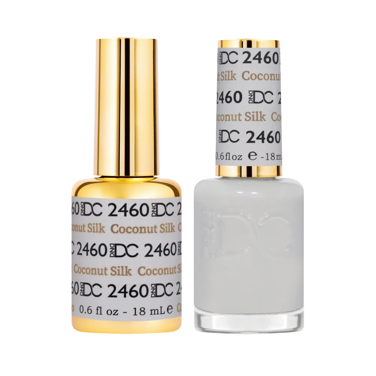 DND DC Gel & Lacquer Duo Coconut Silk #2460