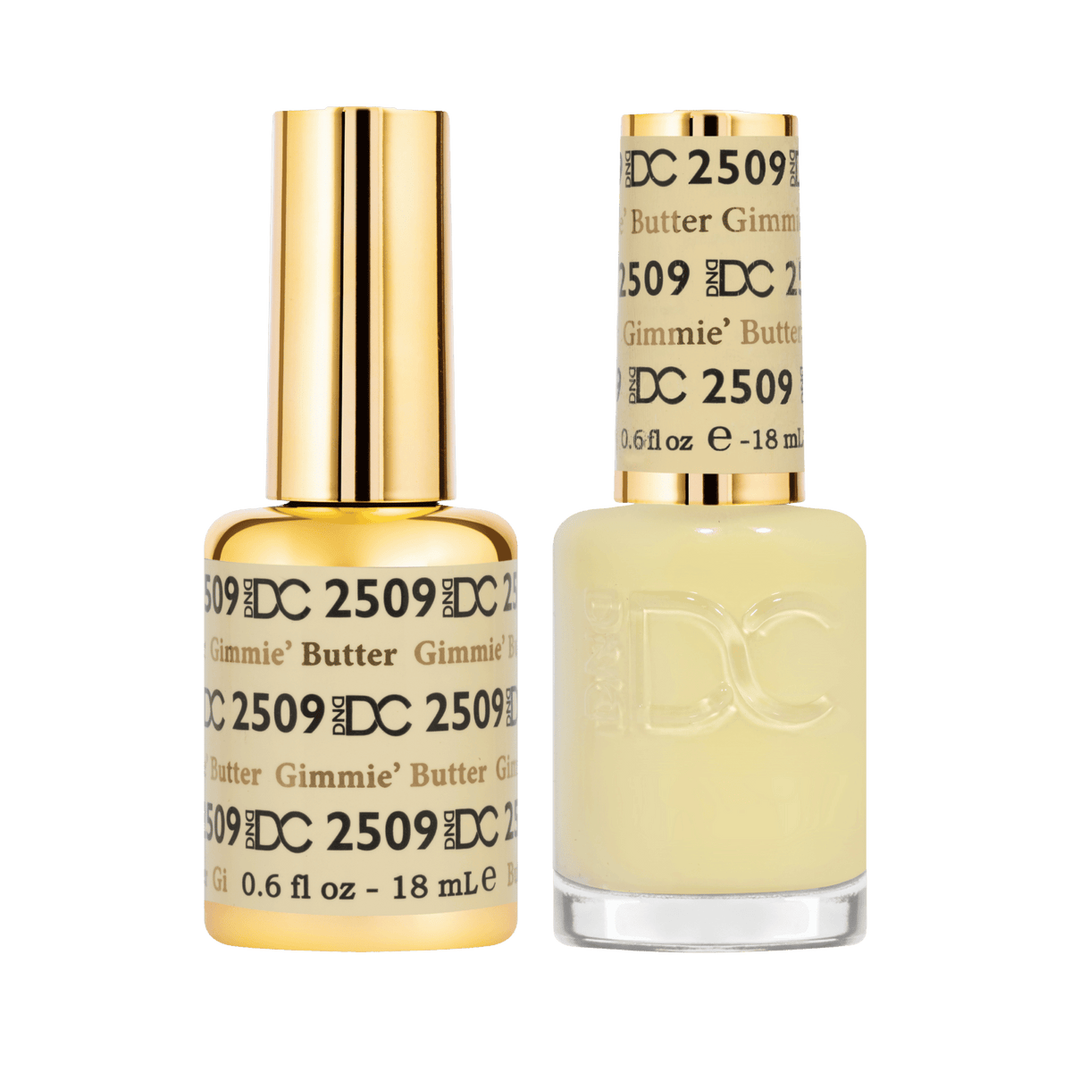 DND DC Gel & Lacquer Duo Gimmie' Butter #2509
