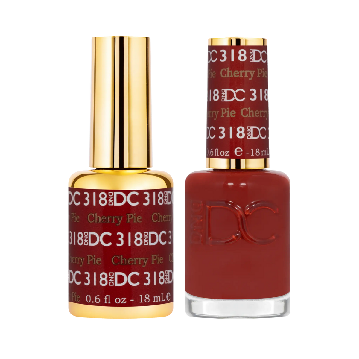 DND DC Gel & Lacquer Duo Cherry Pie #318