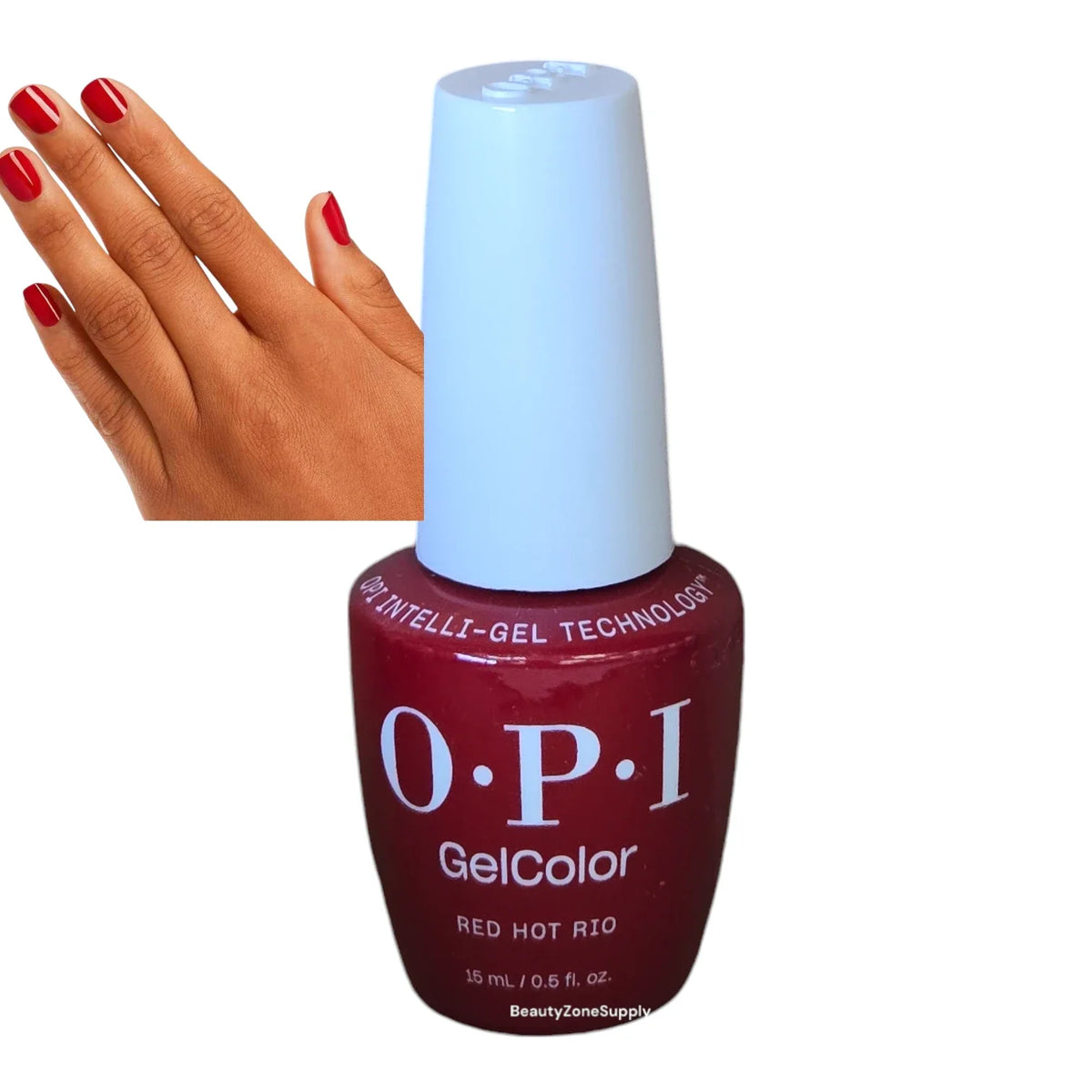OPI GelColor Red Hot Rio 0.5 oz GCA70