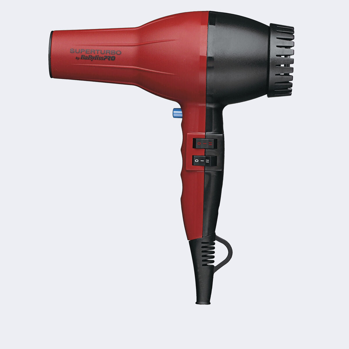 BaBylissPRO Super Turbo Professional AC Motor Dryer B307 red 2000W with concentrator nozzle