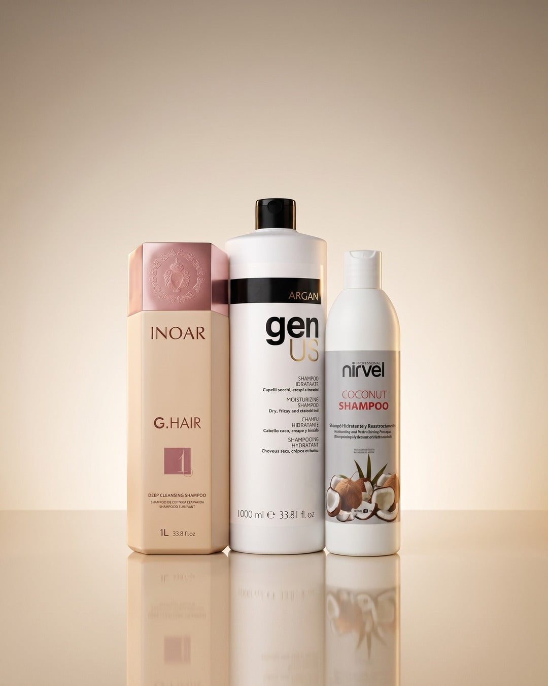 Professional shampoos - mobile