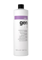 Genus Garlic Revitalizing Shampoo on white background