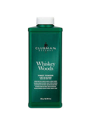 Clubman Reserve Whiskey Woods Talc-Free Body Powder 9 oz