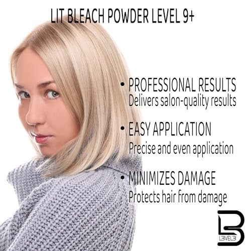 L3VEL3 Lit Bleach Powder Level 9+ 500g