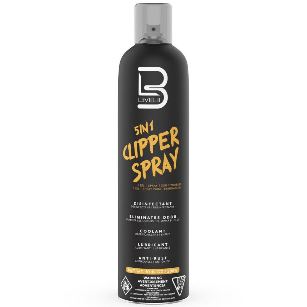 Level3 5-in-1 Clipper Spray Disinfectant Lubricant Cleaner 10.14 oz