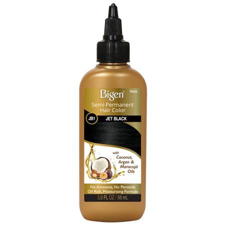 Bigen Semi-Permanent Hair Color Jet Black JB1
