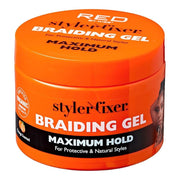 Red Braiding Gel Max Hold 6 oz. SBM01