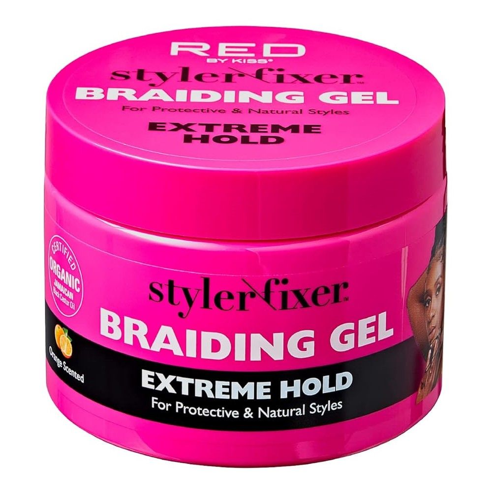 Red Braiding Gel Extreme Hold SBE01