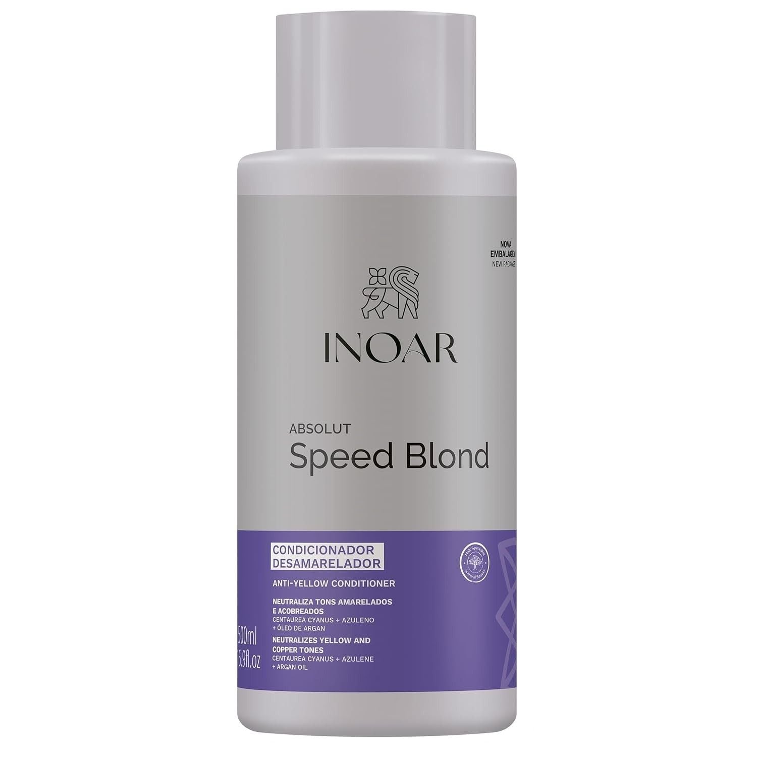 Inoar Absolut Speed Blond Conditioner With Argan Oil Blonde Hair