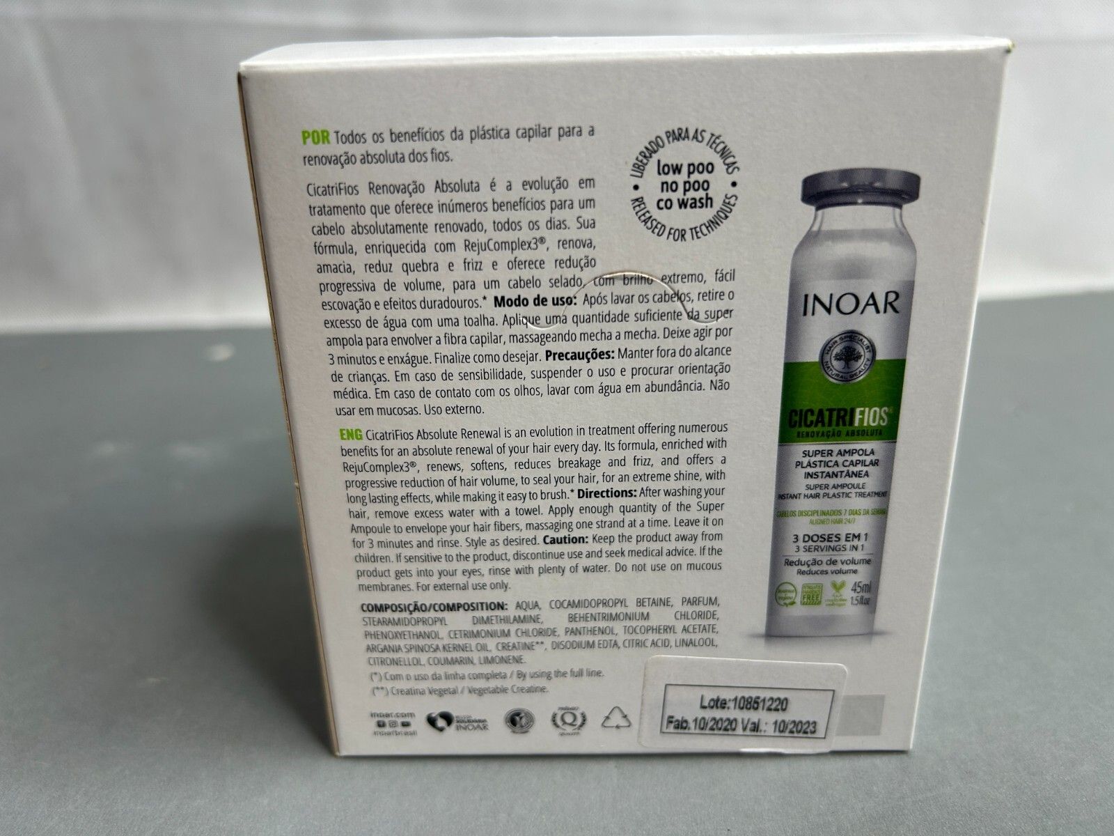 Inoar CicatriFios Super Ampoule Hair Treatment 12 x 45ml