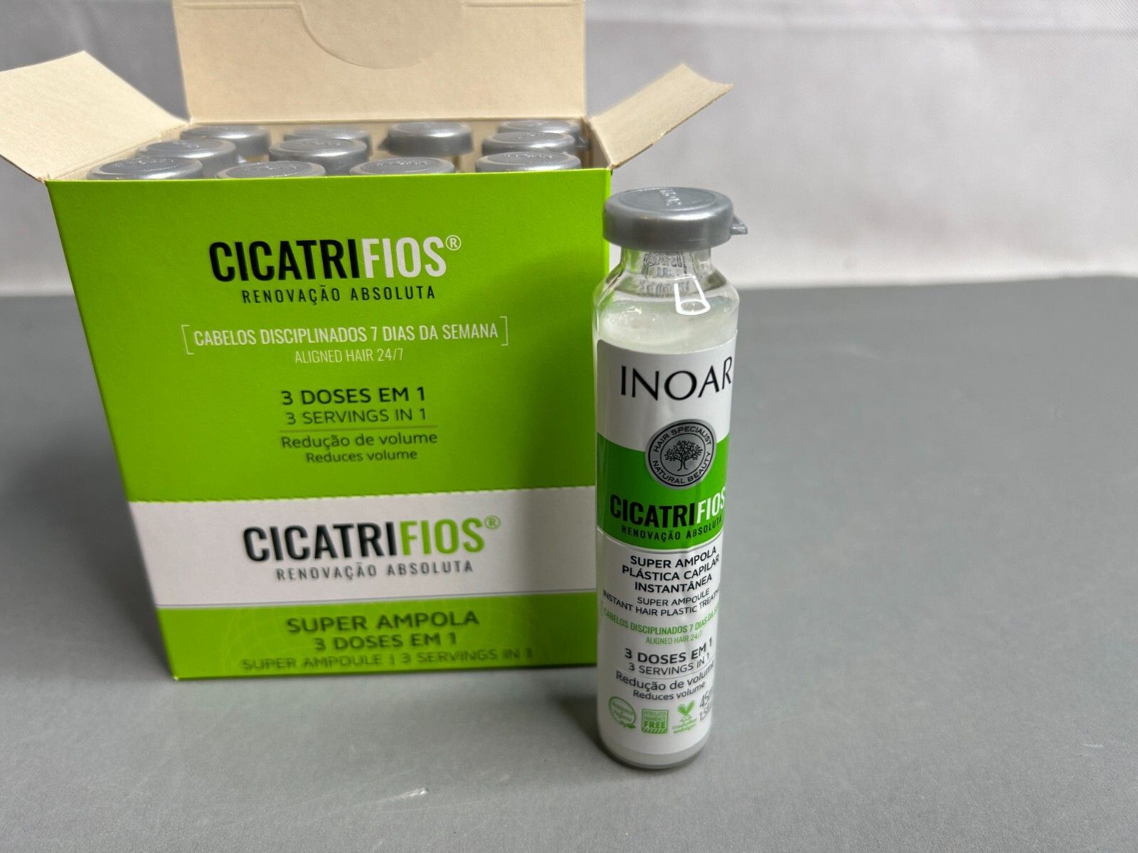 Inoar CicatriFios Super Ampoule Hair Treatment 12 x 45ml