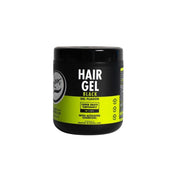 Rolda Black Hair Gel for Men Medium Hold with Activated Charcoal 17.6 oz