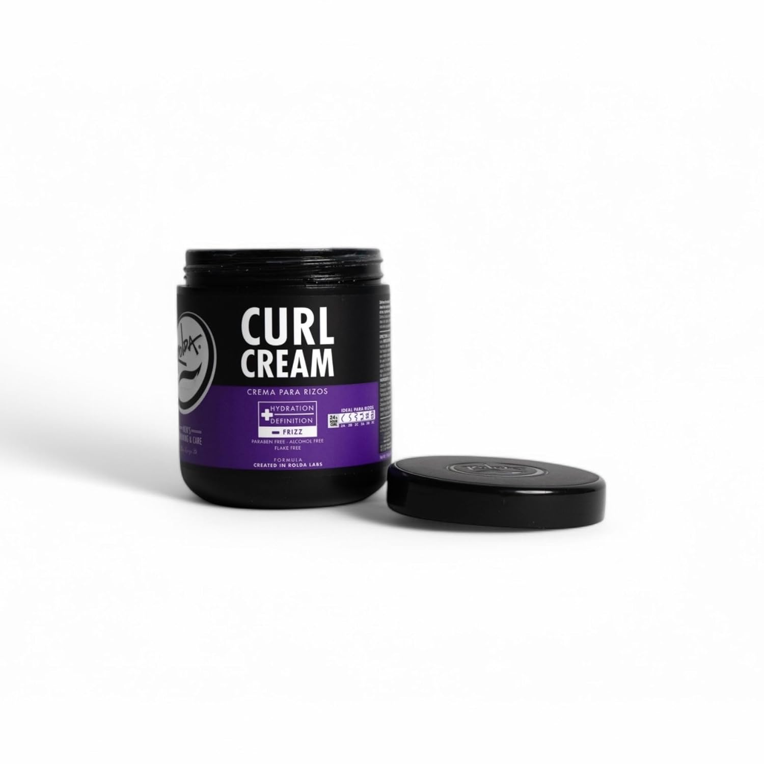 Rolda Curl Cream for Men Anti Frizz Curl Defining with Oil Blend 17.63 oz