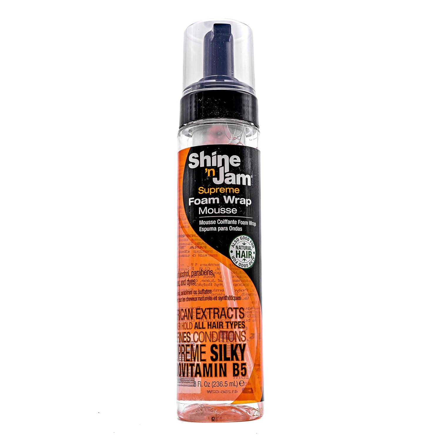 AmPro Shine-n-Jam Supreme Hold Foam Wrap Mousse 8 oz