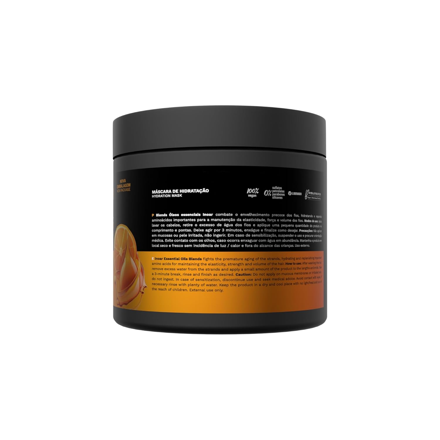 Inoar Blends Combing Cream with Vitamin C and Vegan Oils