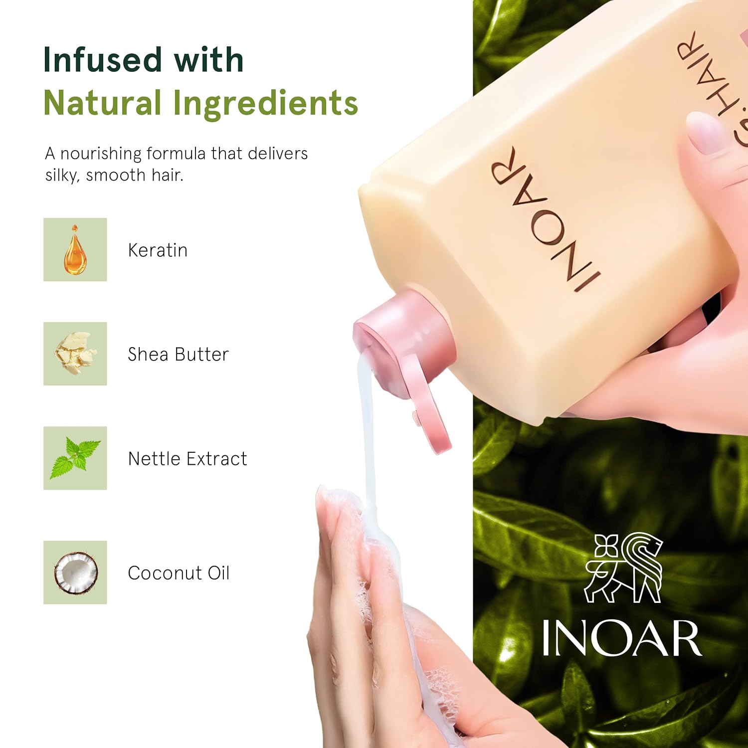 Inoar GHair Premium Keratin Step 2 Smoothing 33 fl oz