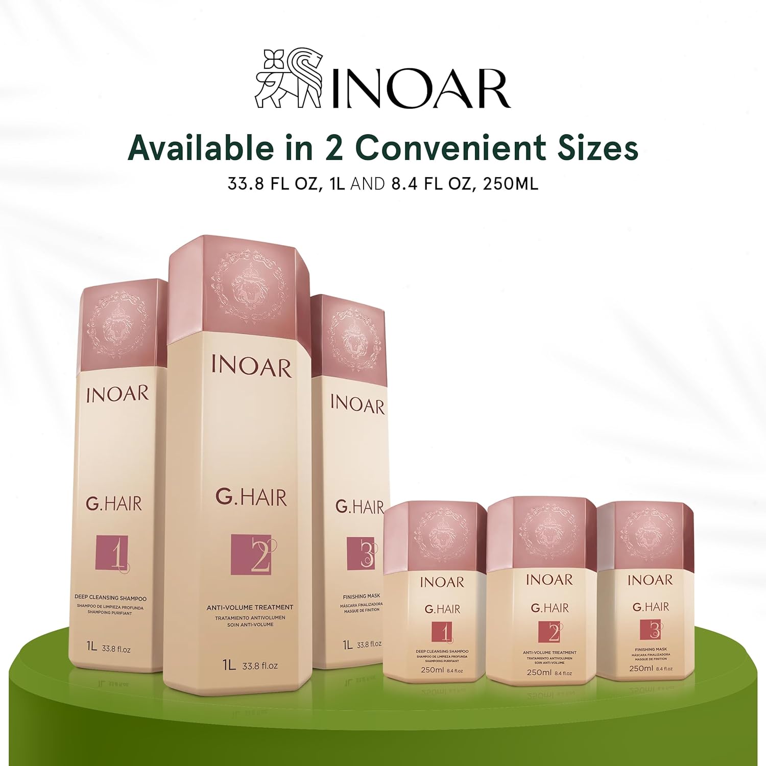 Inoar GHair Premium Keratin Step 2 Smoothing 33 fl oz