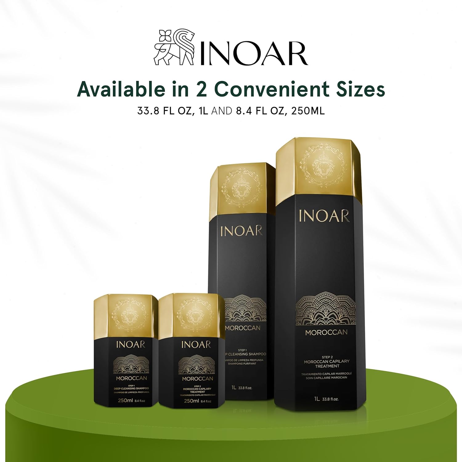 INOAR Moroccan Premium Treatment Step 2 Hair Smoothing 33 fl oz