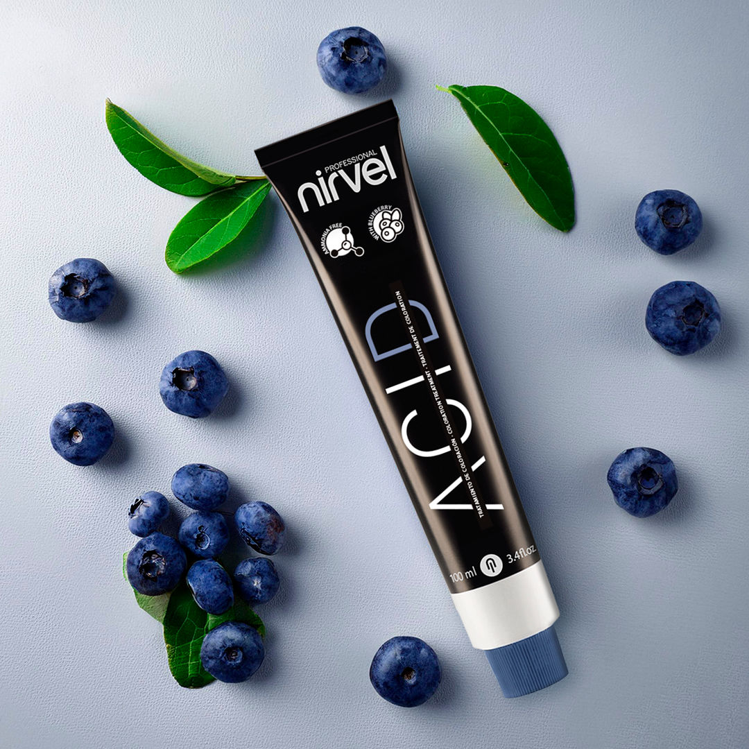 Nirvel Professional ACID Hair Coloring Cream Acidic pH 9/25 Rosse 100ml