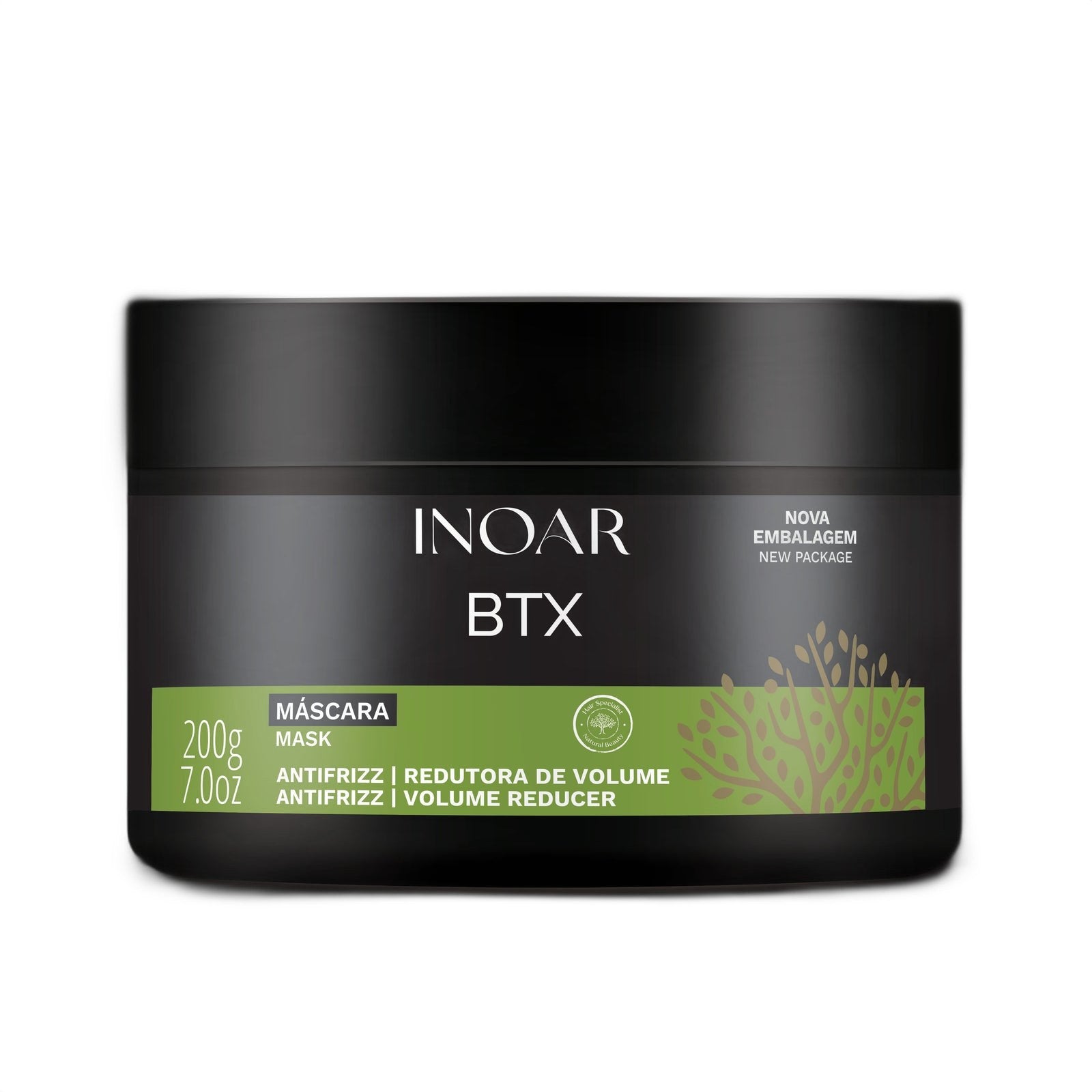 INOAR BTX Mask Volume Reducer Hair Treatment 7.0 oz on white background