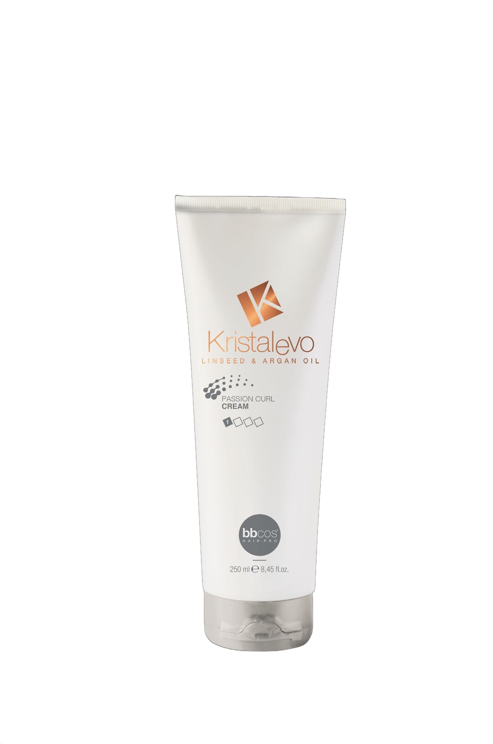 Kristal Evo Passion Curl Cream 250ml on white background