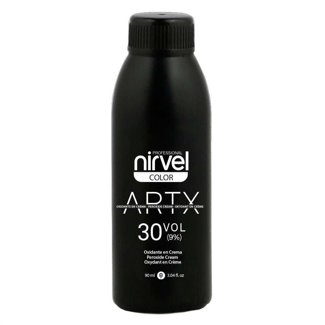 Nirvel 30 Vol. Peroxide Cream Professional Hair Developer on white background