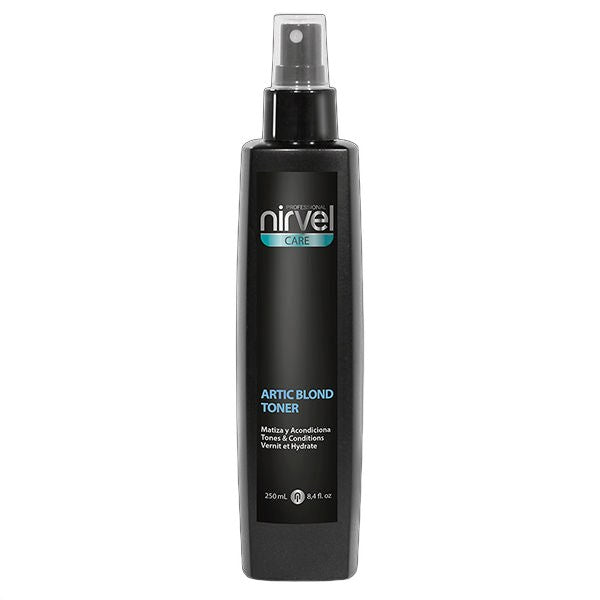 Nirvel Professional Artic Blond Toner Conditioning Hair Spray 250ml on white background
