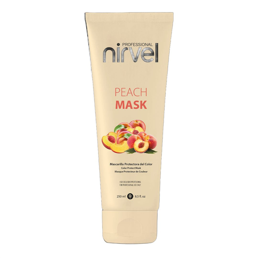 Nirvel Professional Peach Mask Color Protective Hair Mask on white background
