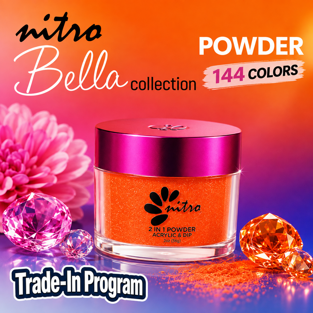 Nitro Bella Collection Dip and Acrylic Powder
