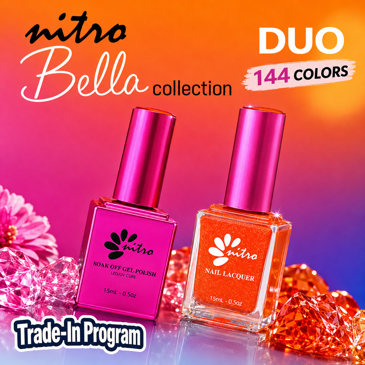 Nitro Bella Collection Duo Gel and Lacquer