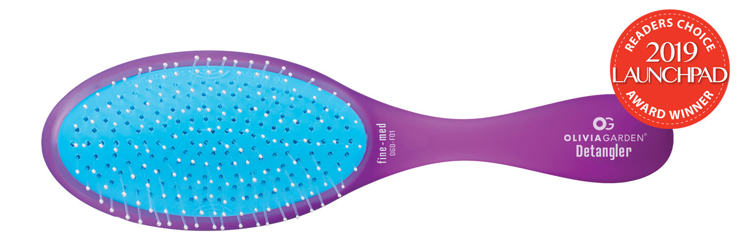 Olivia Garden OG Brush Detangler Fine-Medium colors