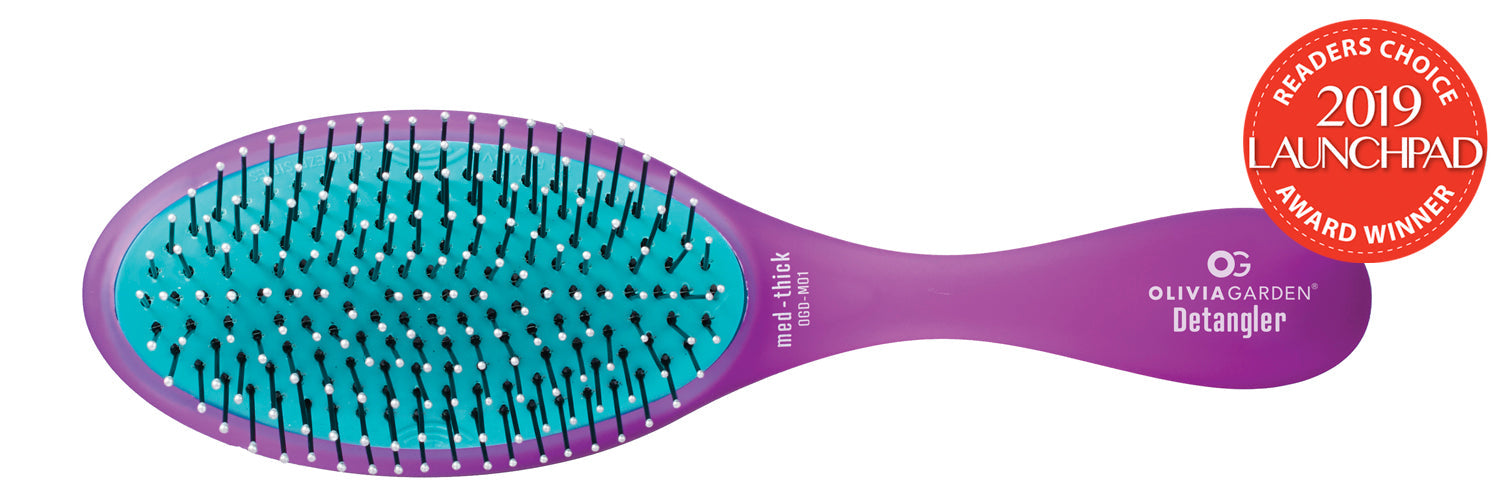 Olivia Garden OG Brush Detangler Medium-Thick colors