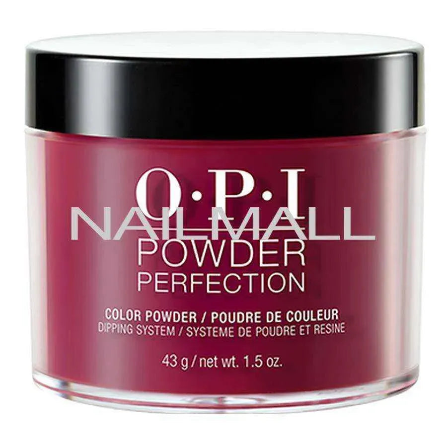 OPI Powder Perfection Miami Beet DPB78 dip powder 1.5 oz jar