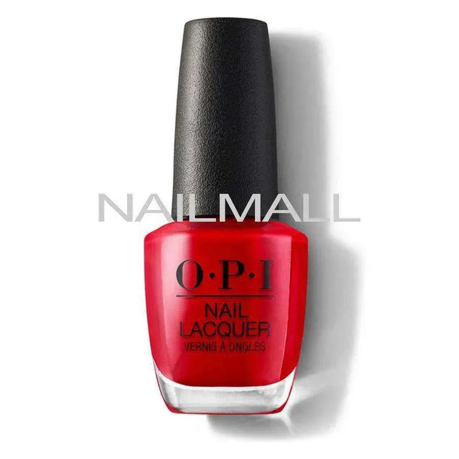 OPI Nail Lacquer Big Apple Red 0.5 oz NLN25