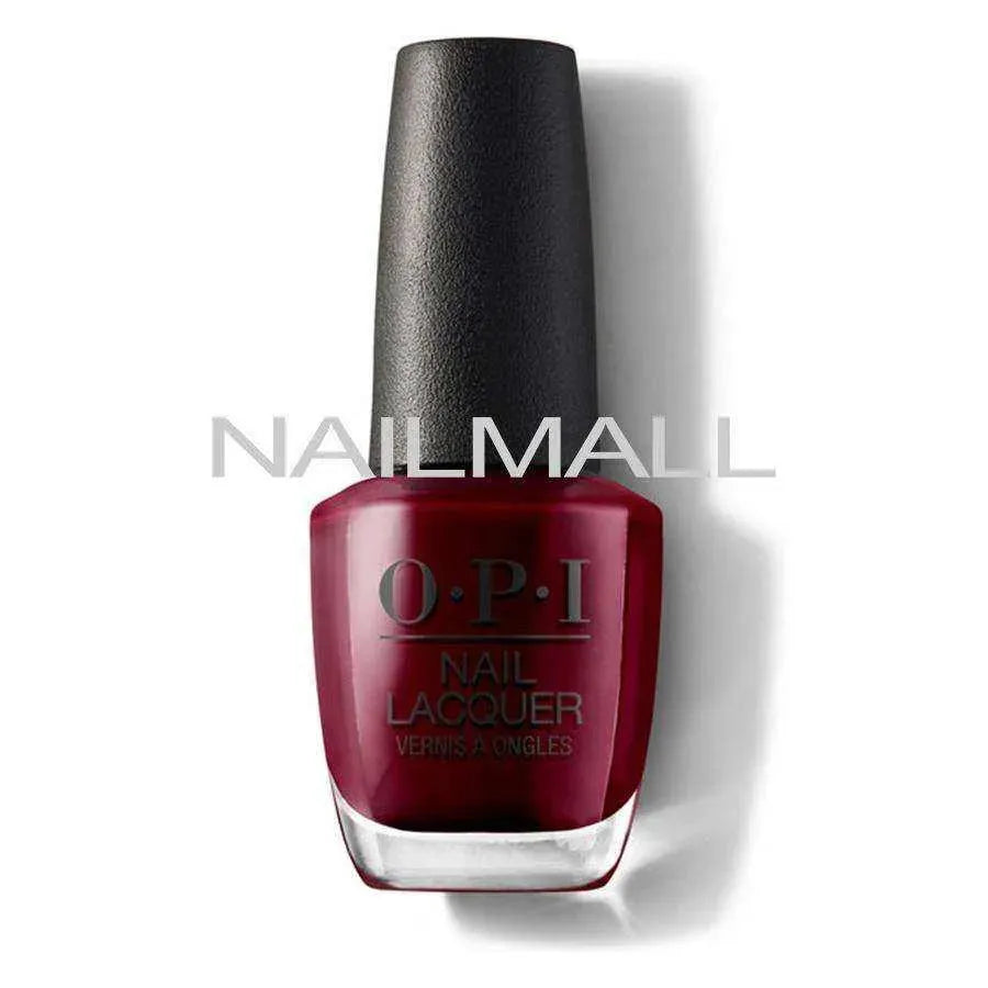 OPI Nail Lacquer Malaga Wine 0.5 oz NLL87