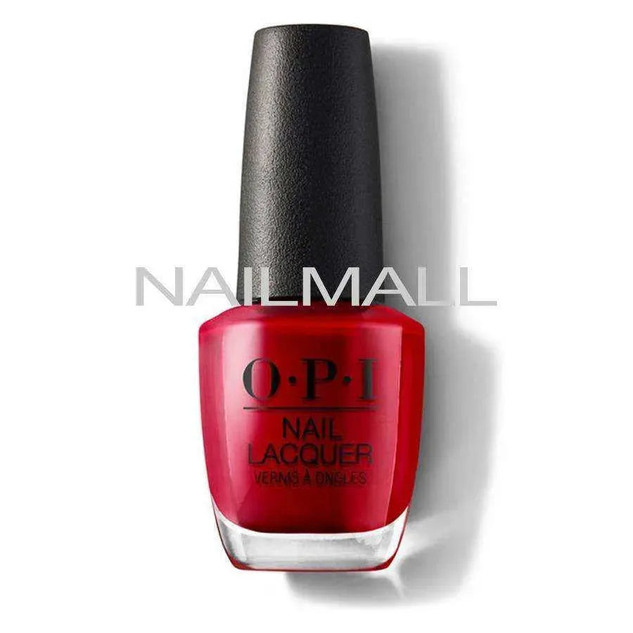 OPI Nail Lacquer Red Hot Rio 0.5 oz NLA70